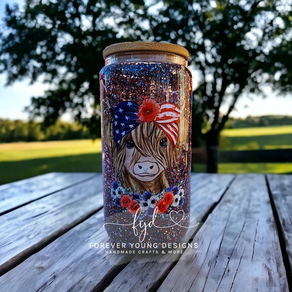 Highland Cow Snow Globe Etsy