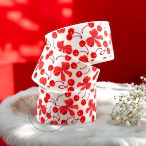 Coquette Cherry Tumbler Boot | Silicone Tumbler Sleeve | Cherry Cup Protector | Kawaii Tumbler Accessory | Ready to Ship Gifts