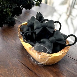 Bow Straw Topper | 10mm Straw Charm | Cute Bow Cup Accessory | Reusable Straw Cover | Drinkware Decor | Variety of Colors | Ready to Ship