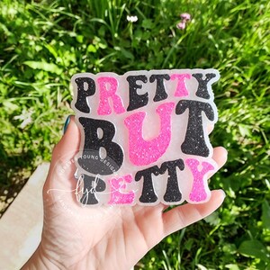 Funny Car Air Freshener: Pretty But Petty - Apple Slices Scent
