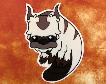 Avatar Appa Vinyl Sticker