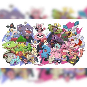 Pokepals Team Rocket Mini Print