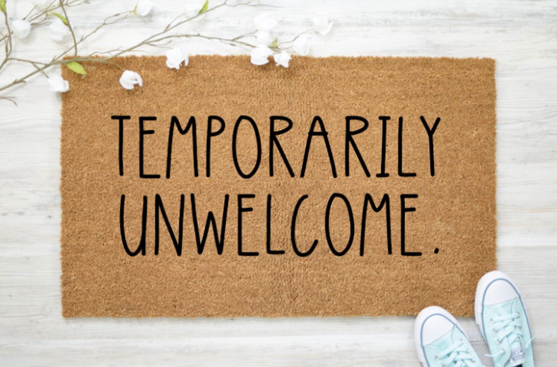 Temporarily Doormat Mat Entryway Rug Etsy