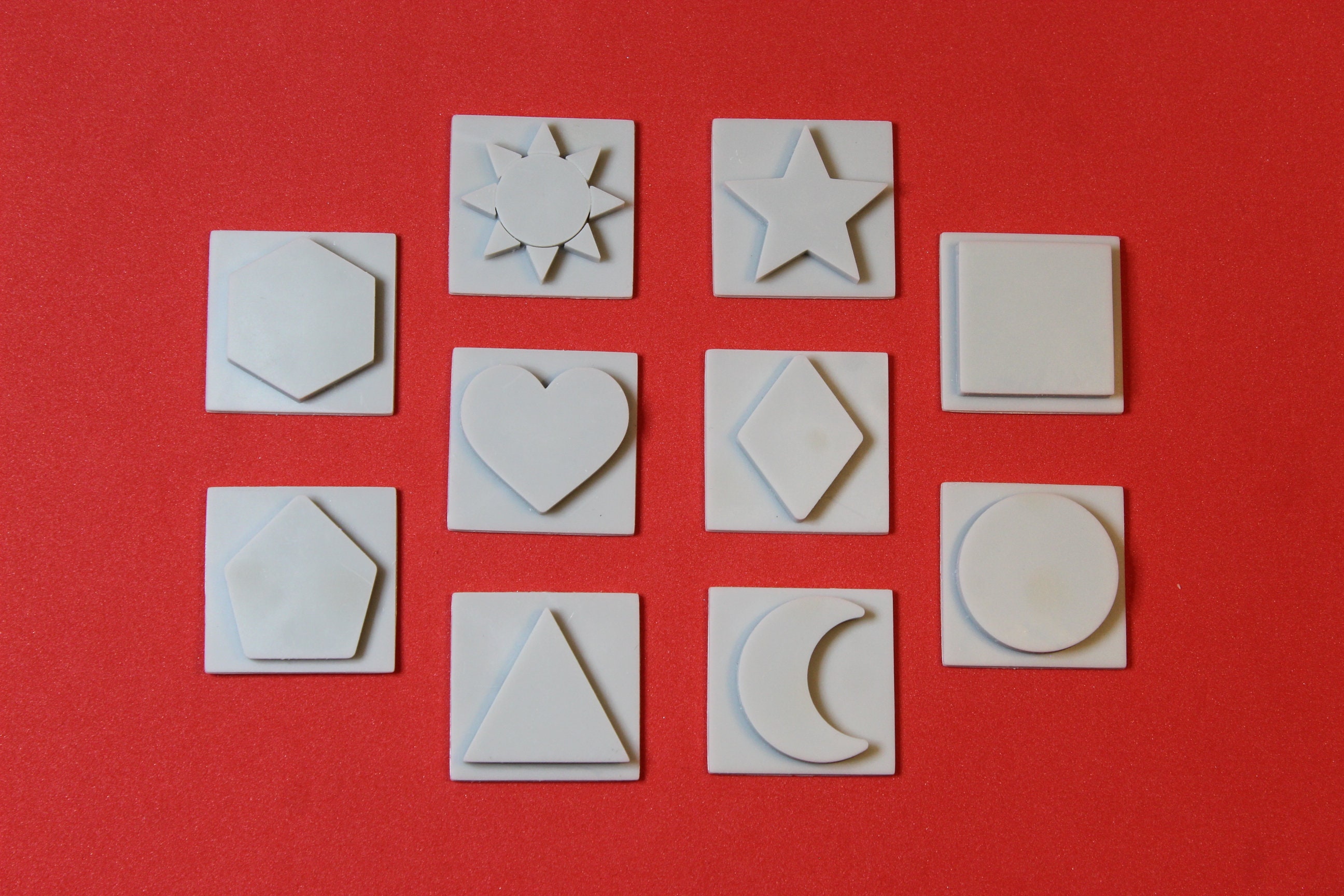 Craft Supplies & Tools Full Simple Shapes Embossers Polymer Various