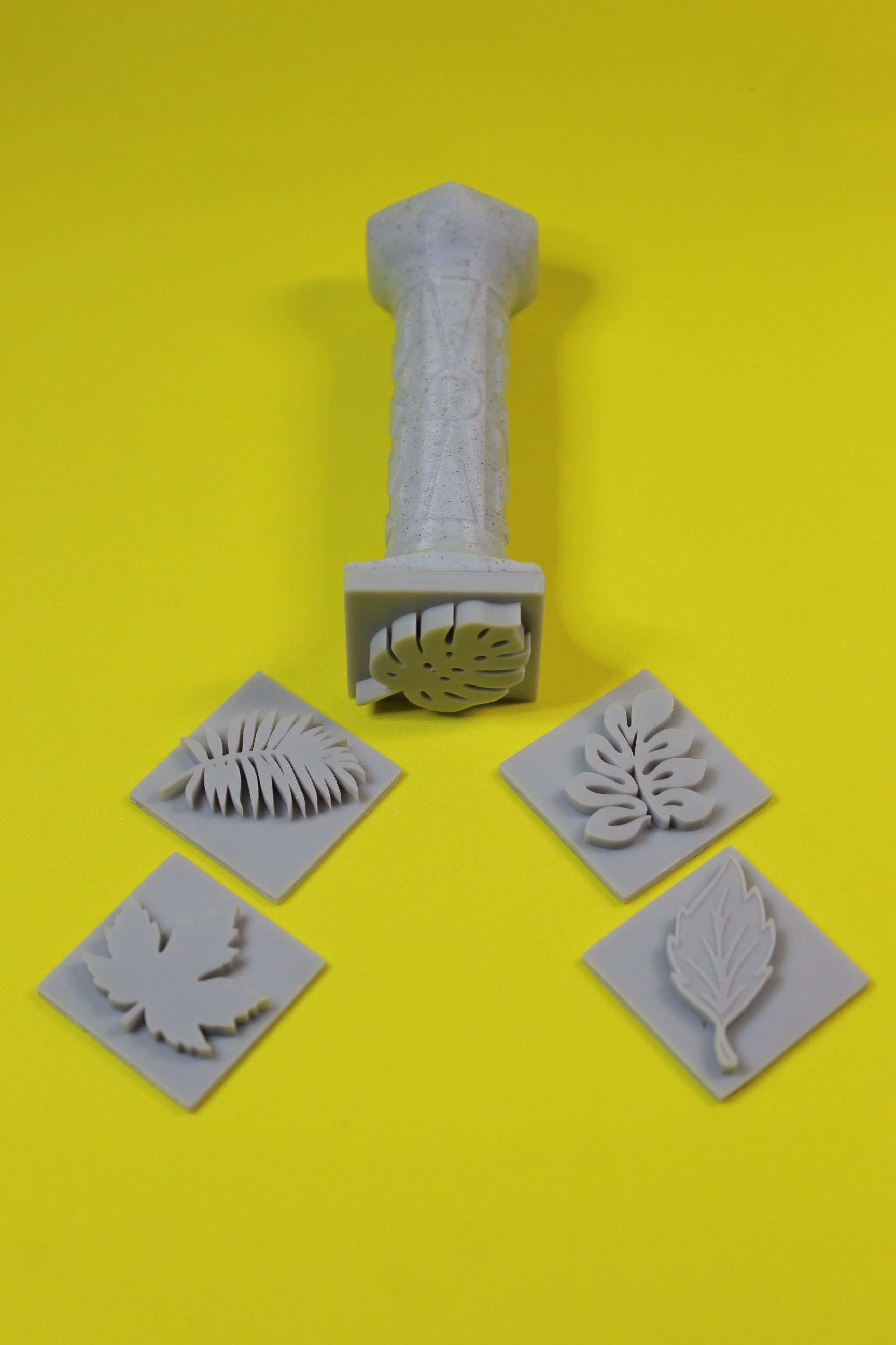 Plant Leaf Embossers Polymer Stamps for Clay & Hobbies With Etsy