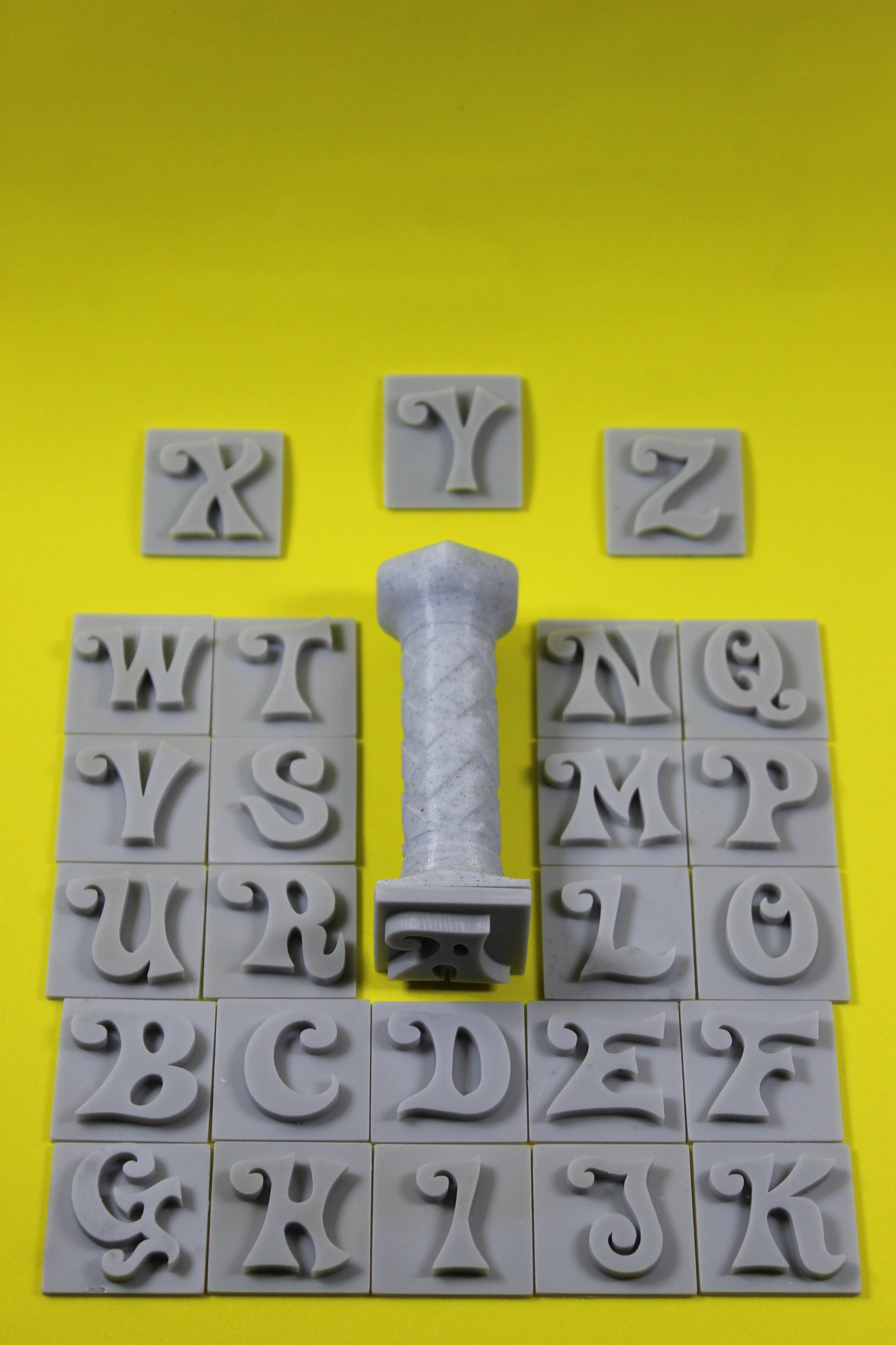 Alfabet letters embosser polymeer stempels voor klei en Etsy