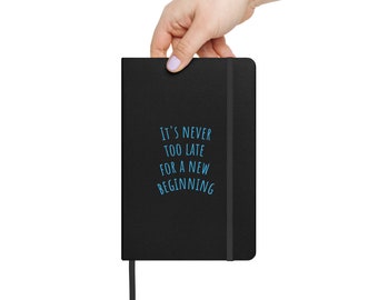 Hardcover bound notebook