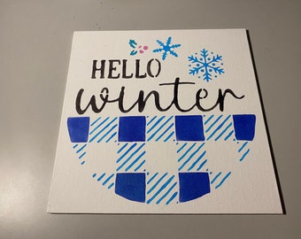 Hello winter