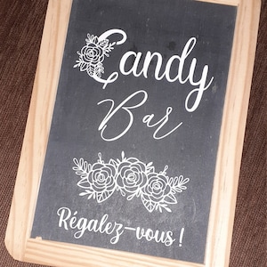Stickers autocollant candy bar, stickers candy bar, panneau candy bar, pancarte candy bar, stickers bar à bonbons candy bar stickers mariage