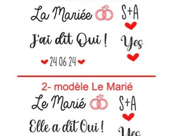 Stickers autocollant chaussures mariée, sticker basket stickers chaussures mariage, stickers chaussures mariés, mariage mariage personnalisé