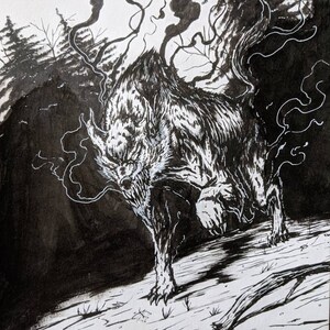 The Hunt - Original Illustration