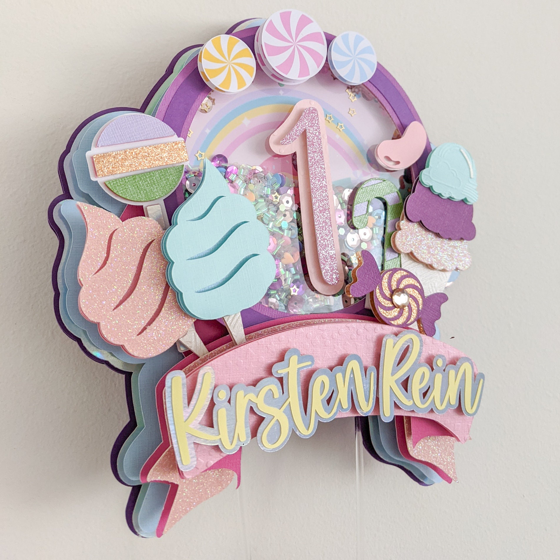 Candyland Cake Topper