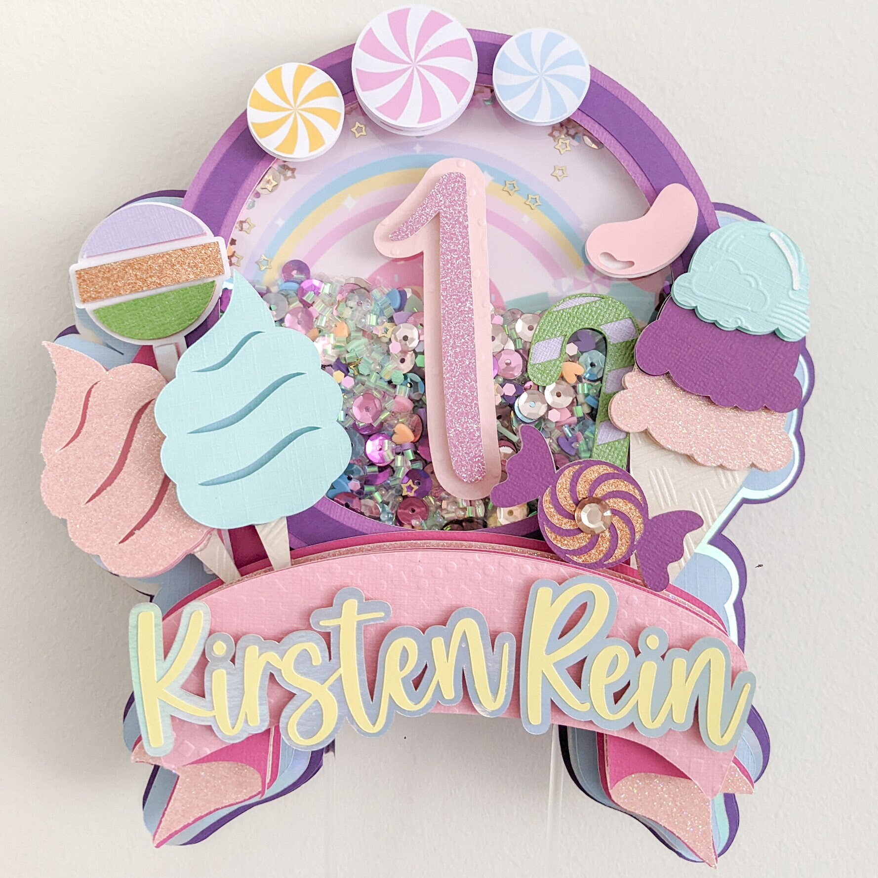 Candyland Cake Topper