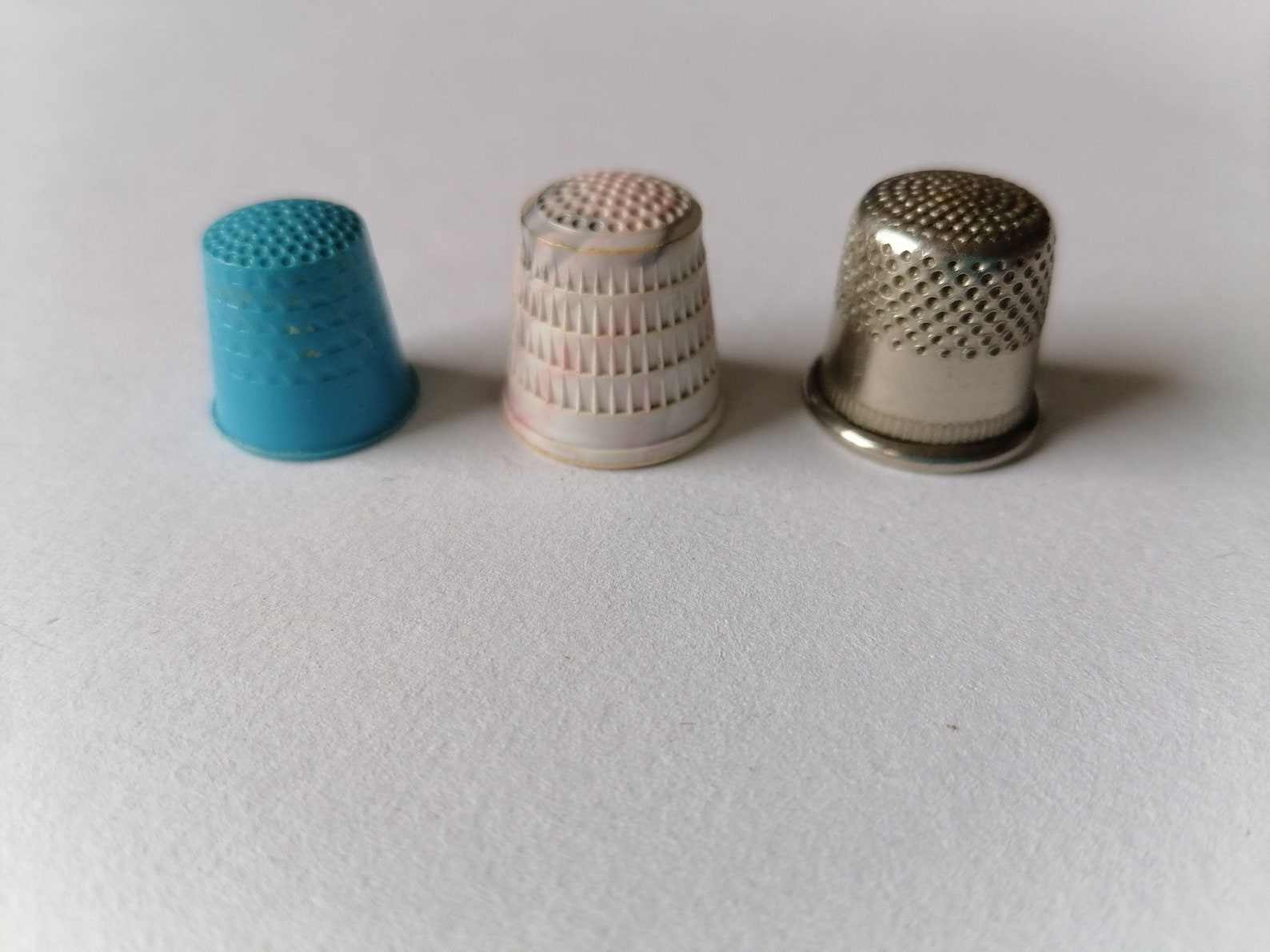 Vintage Thimbles Metal / Plastic Thimbles Soviet Sewing Etsy