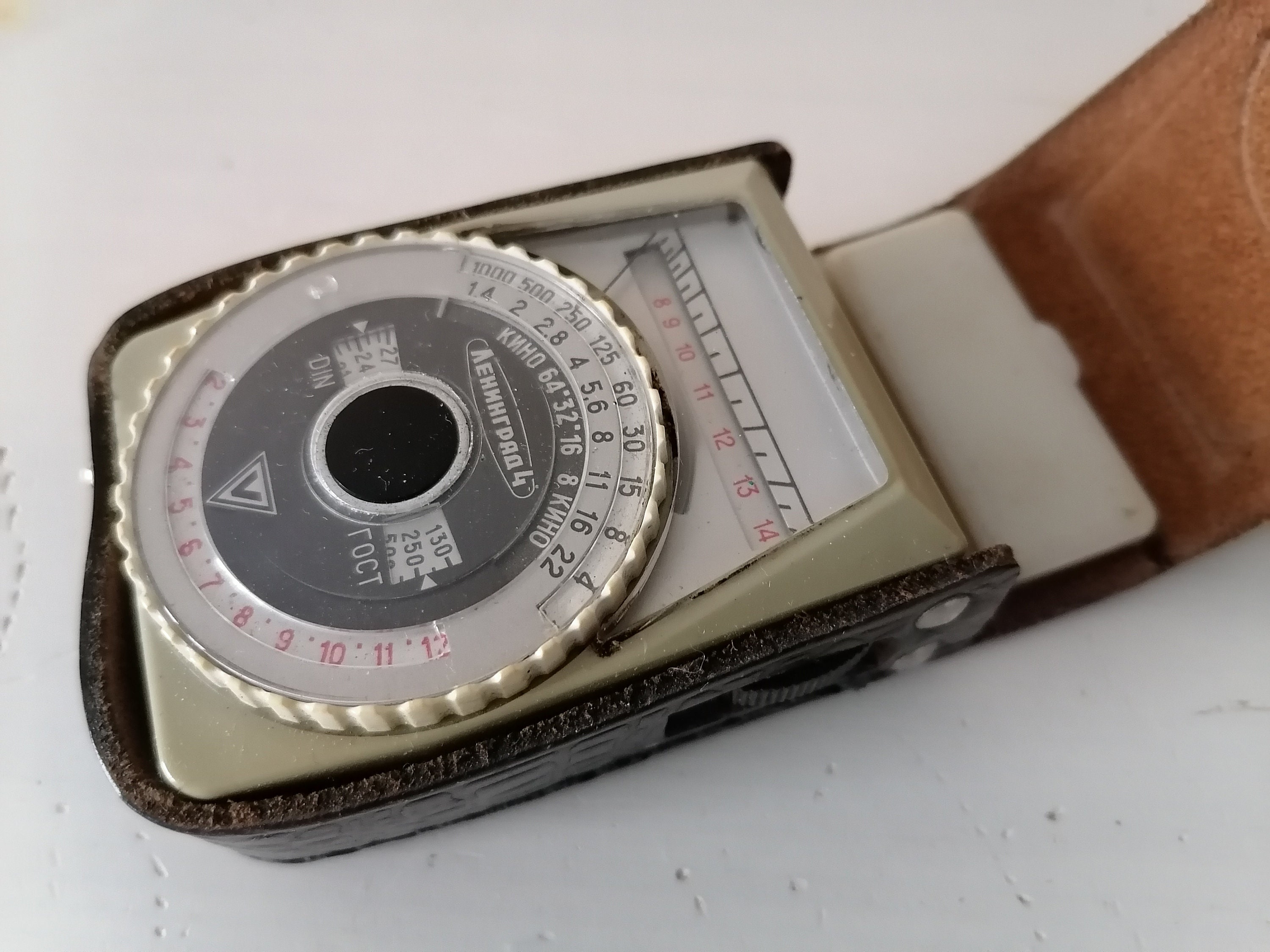 USSR Foto Exponometer Leningrad 4 Light Meter Photoelectric Etsy