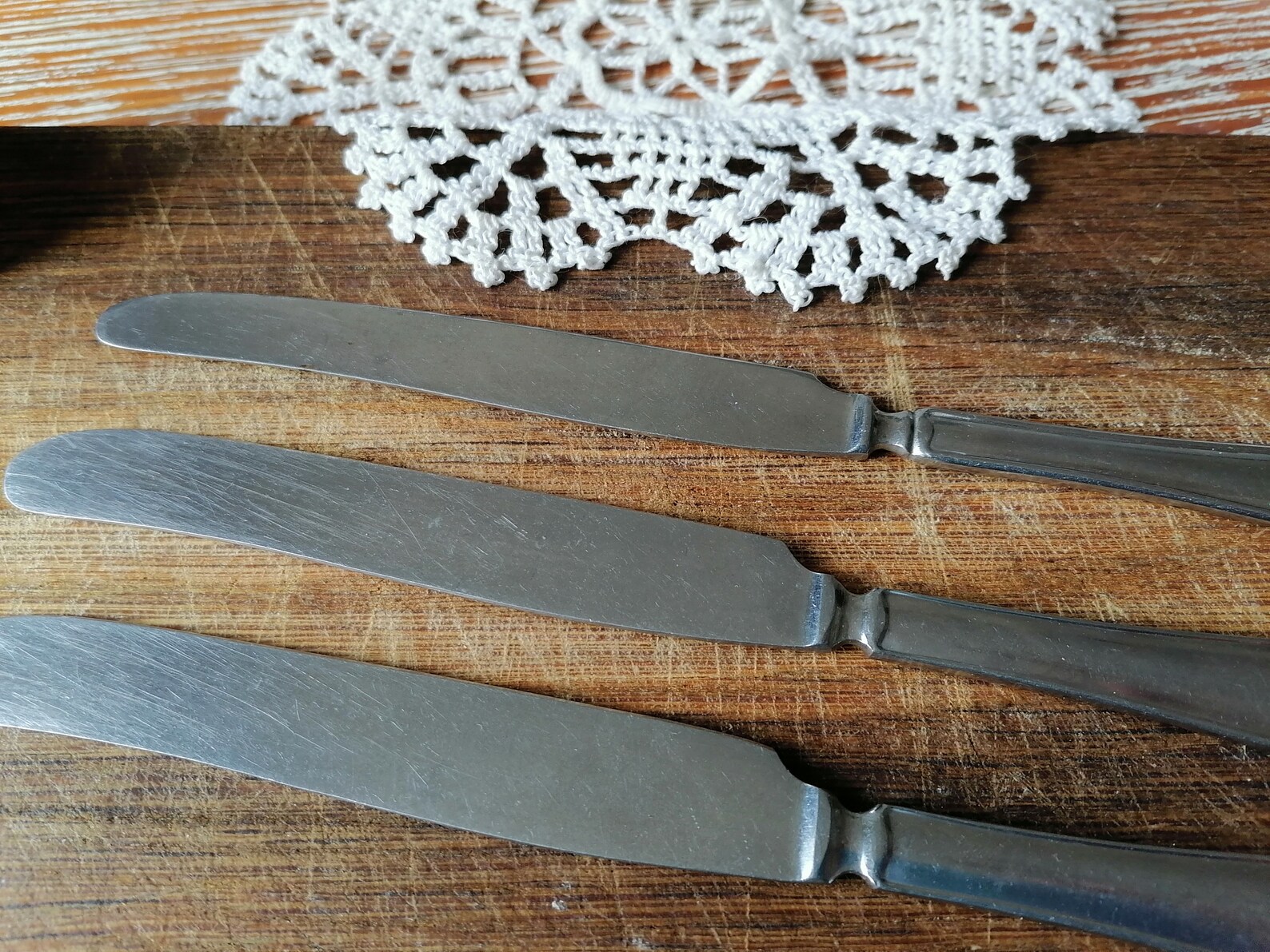 Vintage Rostfrei Knives Set of 3 Serving Knifes Butter Knives Etsy