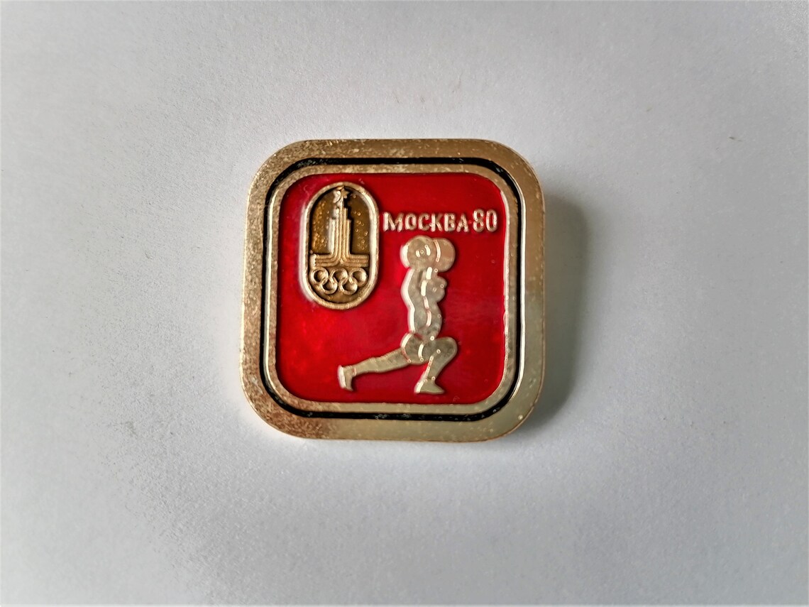 Olympic Games 1980 Moscow 80 Weightlifting Football ...