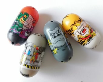 Mighty Beanz Tiger 11 Bomb Disposal 52 Jekyll Hyde 61 King Etsy