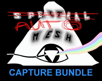 Auto Mesh Capture Bundle audio reactive video synthesizer
