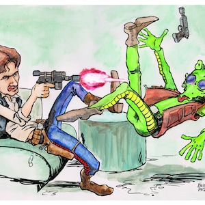 Han Shot. // Limited Edition Print
