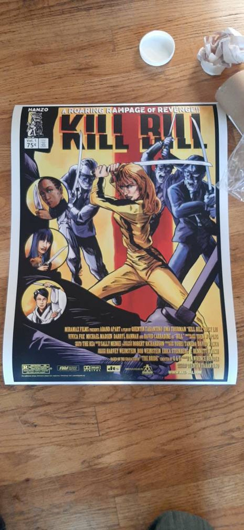 Kill Bill // Alternative Poster Print - Etsy