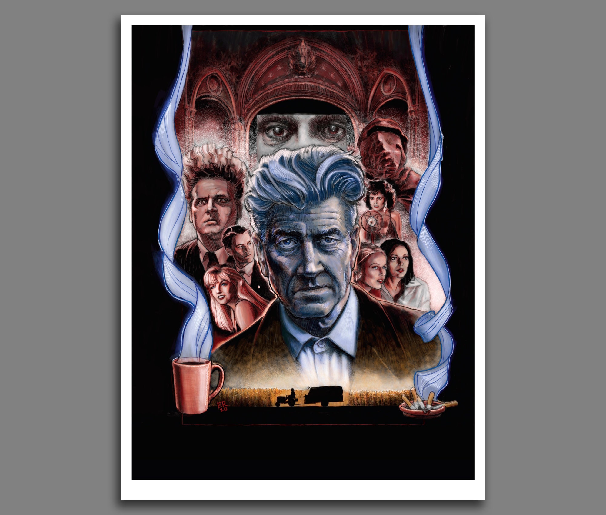 David Lynch // Poster Print - Etsy