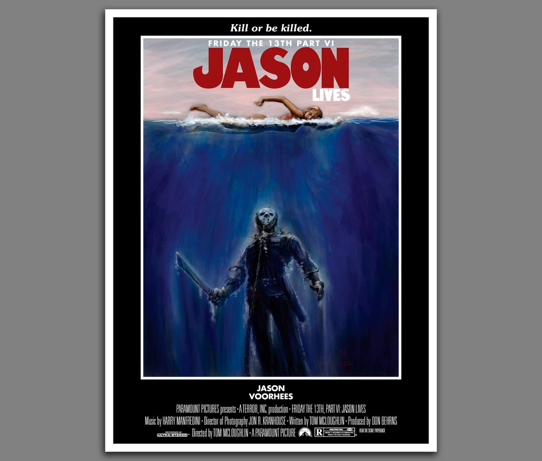Friday the 13th Part VI: Jason Lives // Alternative One Sheet