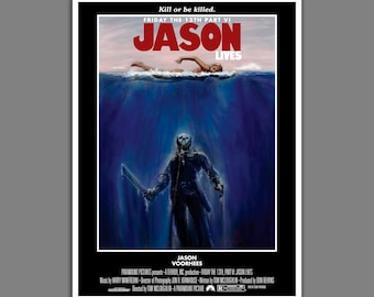 Sexta-feira 13 Parte VI: Jason Lives // Cartaz Alternativo do Filme One Sheet