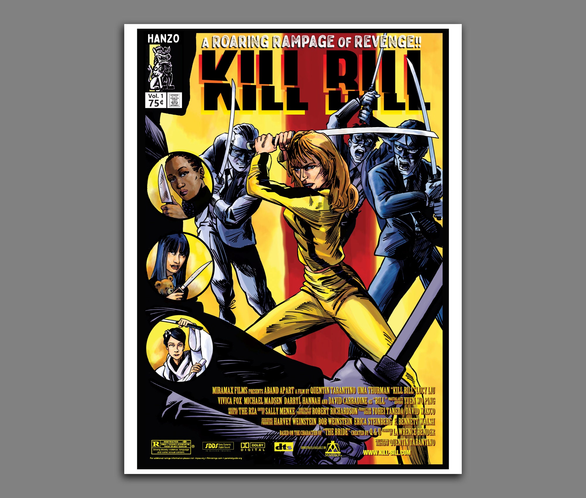 Kill Bill // Impressão de pôster alternativo