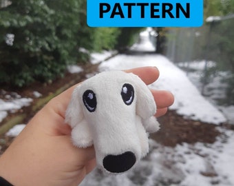 ITH Machine Embroidery PATTERN - Borzoi, long-nosed dog