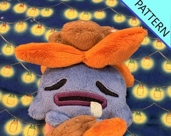 ITH Embroidery Pattern - Coconut Blueberry, Hungry sentient plant