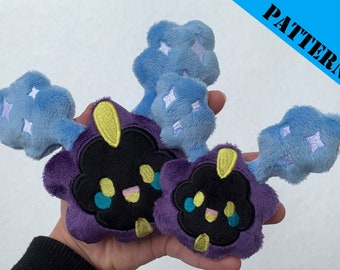 ITH Embroidery Plush Pattern - Glow Cloud, Backpack Friend, Cosmos Buddy