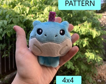 Machine Embroidery ITH Pattern - Seal Plush Keychain