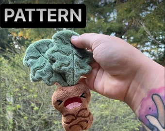 Mandrake ITH Plush Pattern - Machine Embroidery
