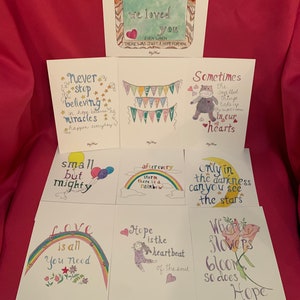 Tokens of Hope Inspirational Note Cards - Set van 10