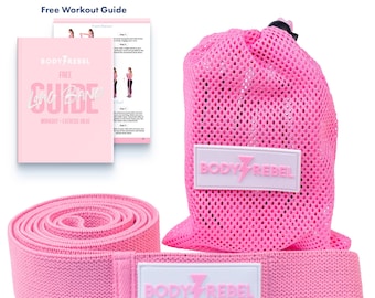 Long Fabric Resistance Band | Medium Strength, Full Body Workout | Stretching Band