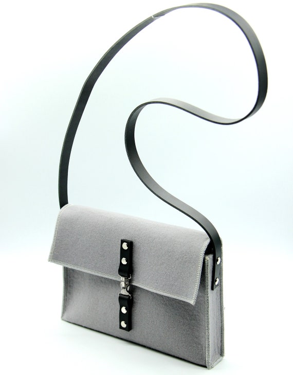felt crossbody bag