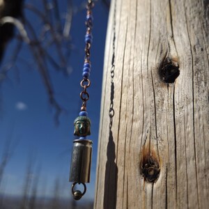 sɪɴɢʟᴇ ᴊɪɴɢʟᴇs • Buddha • Upcycled Bullet Shell Casing Mini Wind Chime