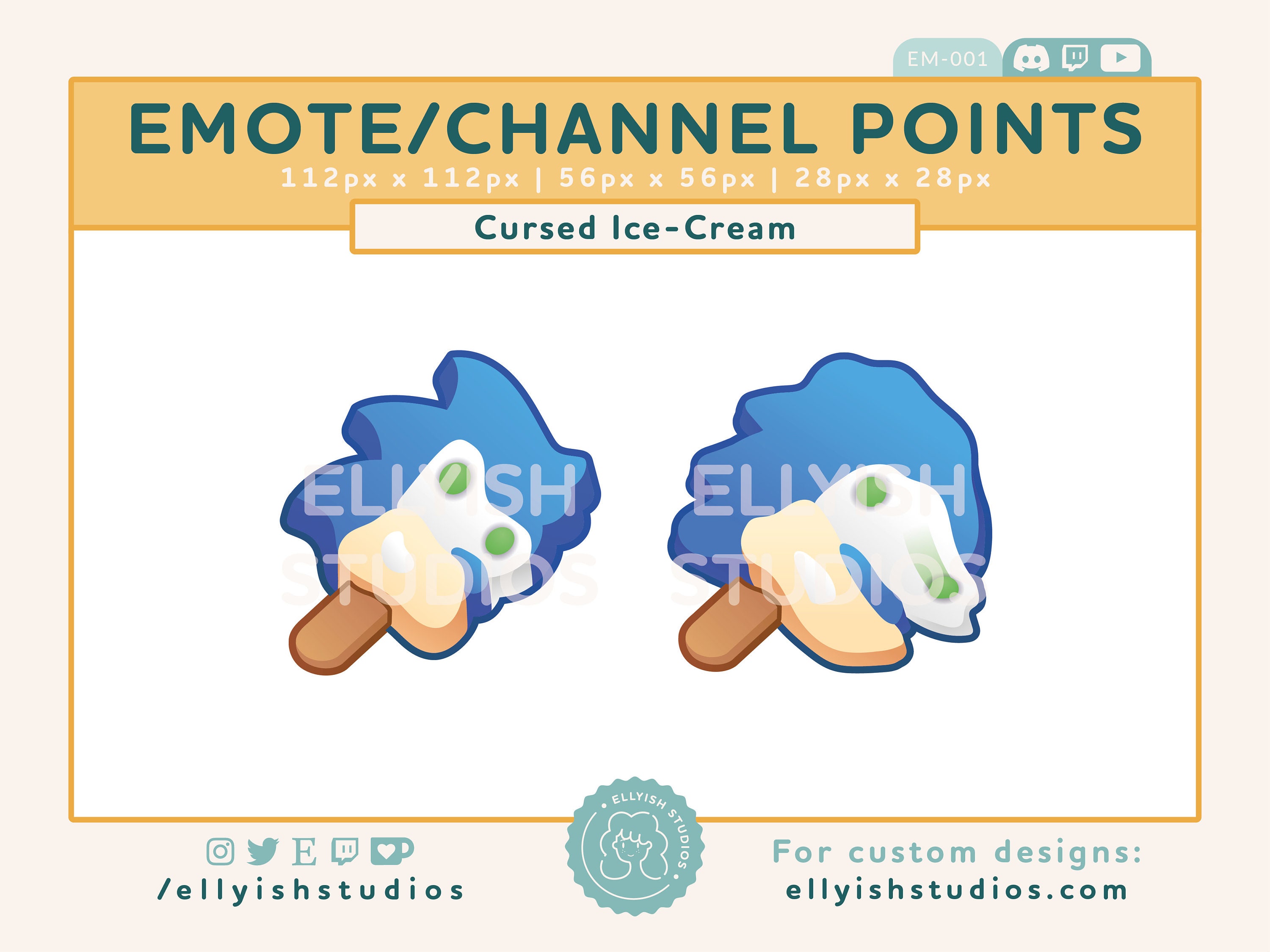 My..mymy ice cream (my first attempt at making a cursed emoji) : r/ cursedemojis