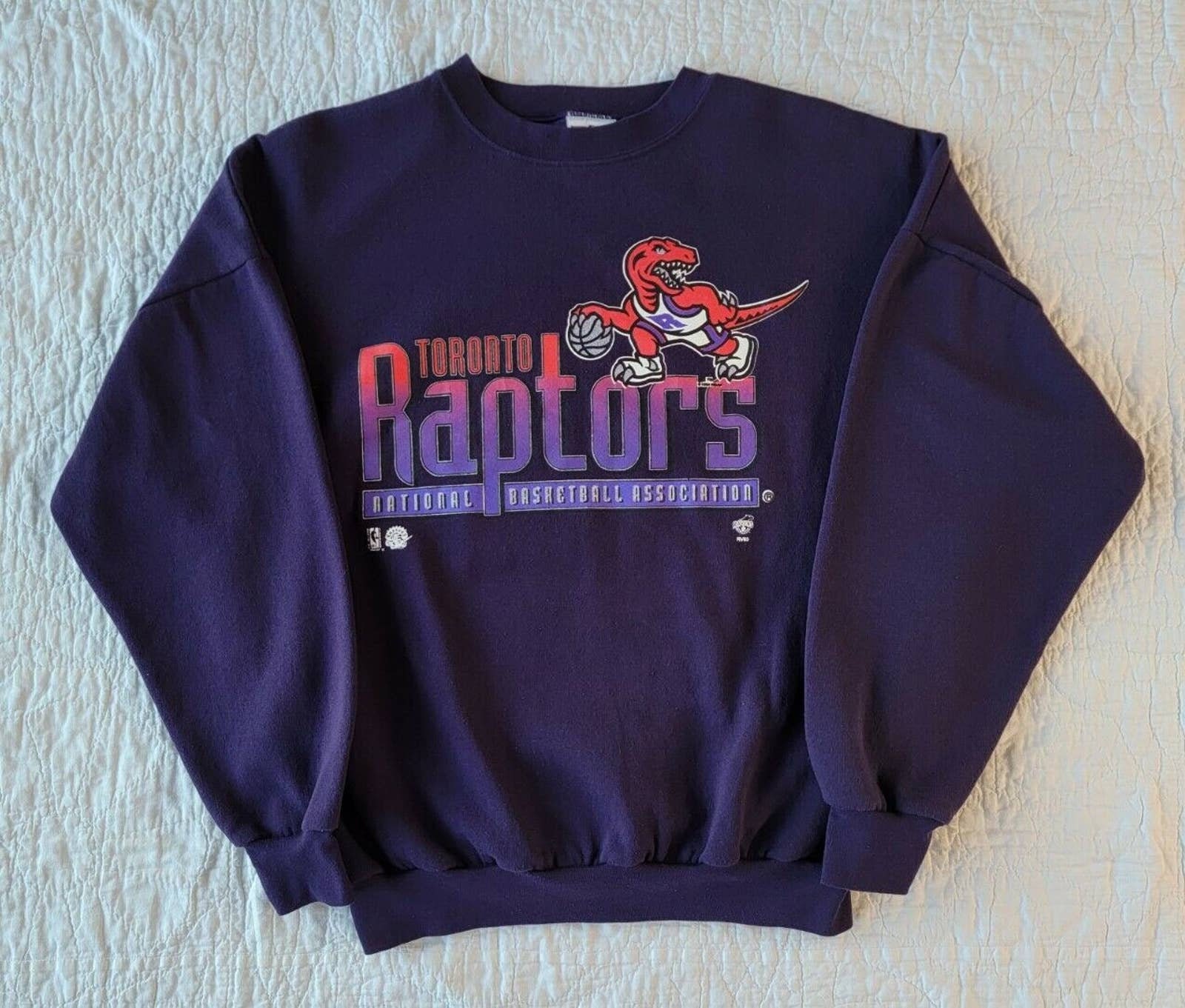 NBA Toronto Raptors Big Logo Ugly Sweater
