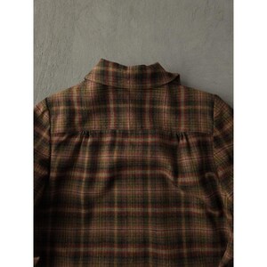 Vintage 1950er Jahre Pendleton Wolle karierte 49er Jacke Damen Rockabilly Classic L Bild 9