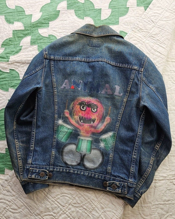 Vintage 1980s Levi's Denim Trucker Jean Jacket Ty… - image 1