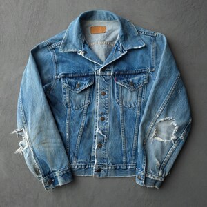 Vintage 50s Burlington Denim Jacket - Etsy Canada