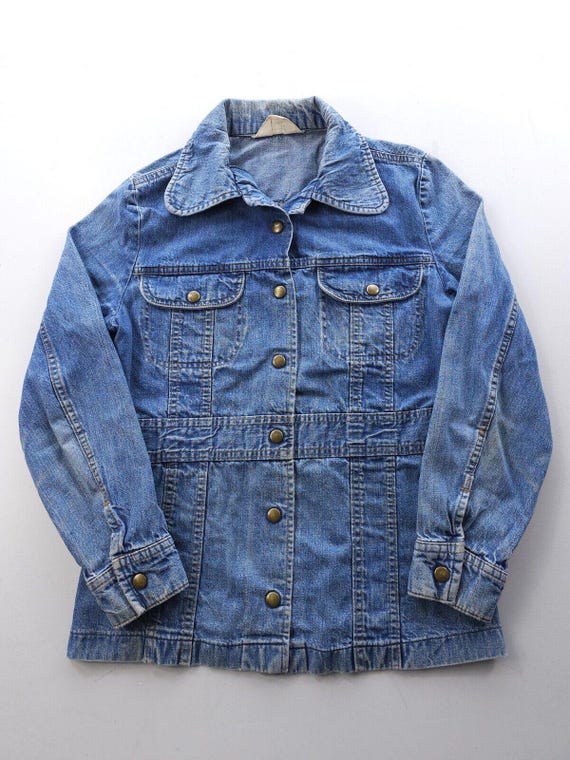 ジャケット・アウター VTG 60s 70s Denim Jacket JC.Penney? Used Vintage 60's / 70's JC Penney Ranchcraft Denim Jacket Type 2
