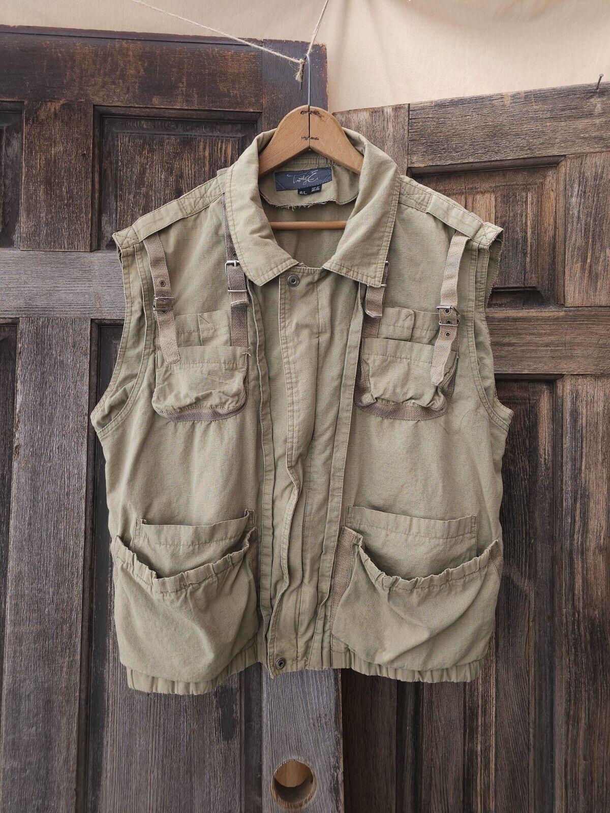 90s Hunting Vest uk vintage NKSジッパー 90s Hunting Vest uk vintage NKSジッパー ウェア