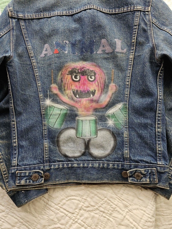 Vintage 1980s Levi's Denim Trucker Jean Jacket Ty… - image 5