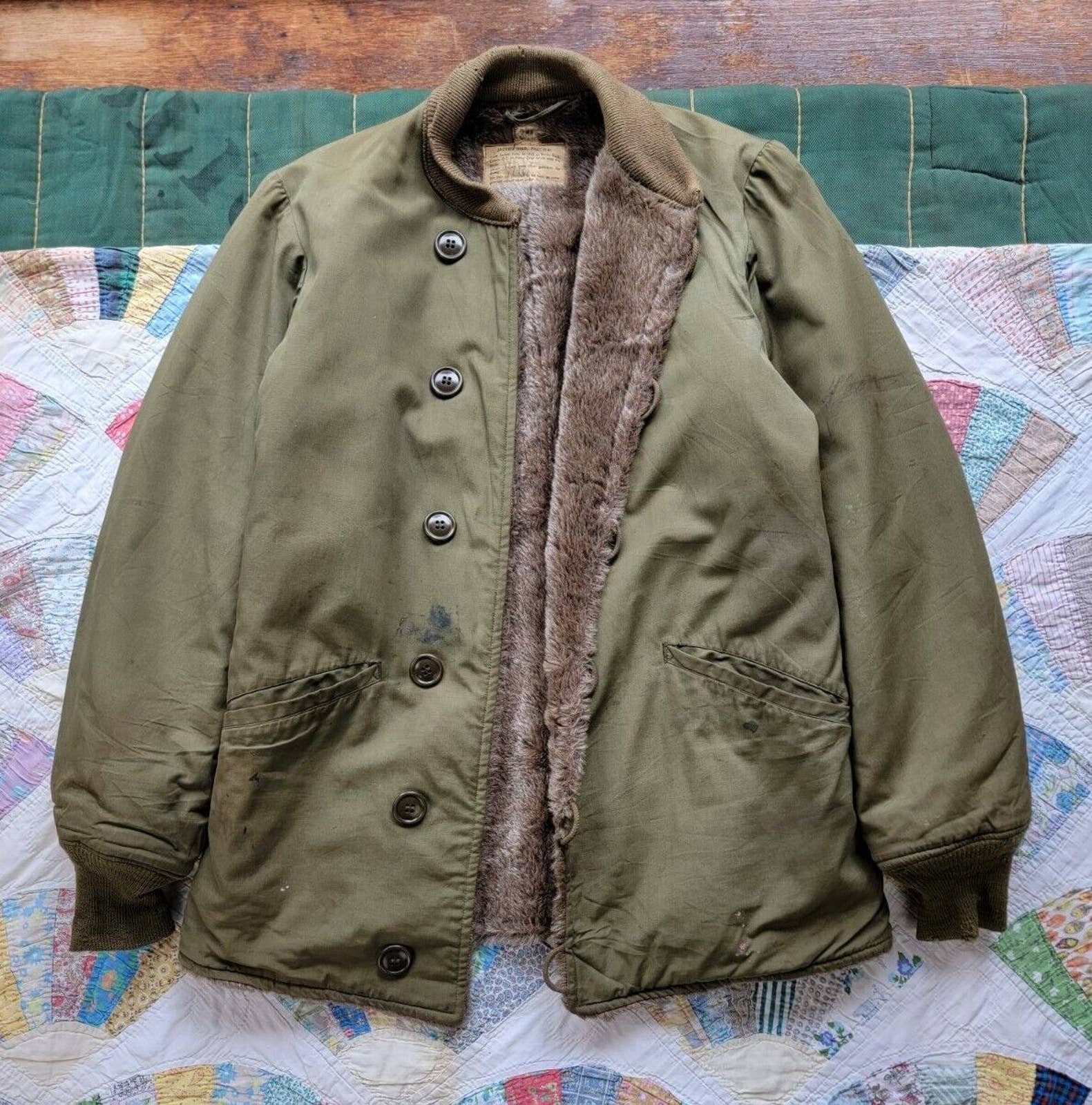 最大82%OFFクーポン 40s US ARMY MOUNTAIN JACKET www.creativocare.nl セールや限定 定価5.2万 コモリ ラミーリネン ベルテッドジャケット サイズ2 Gジャン/デニムジャケット