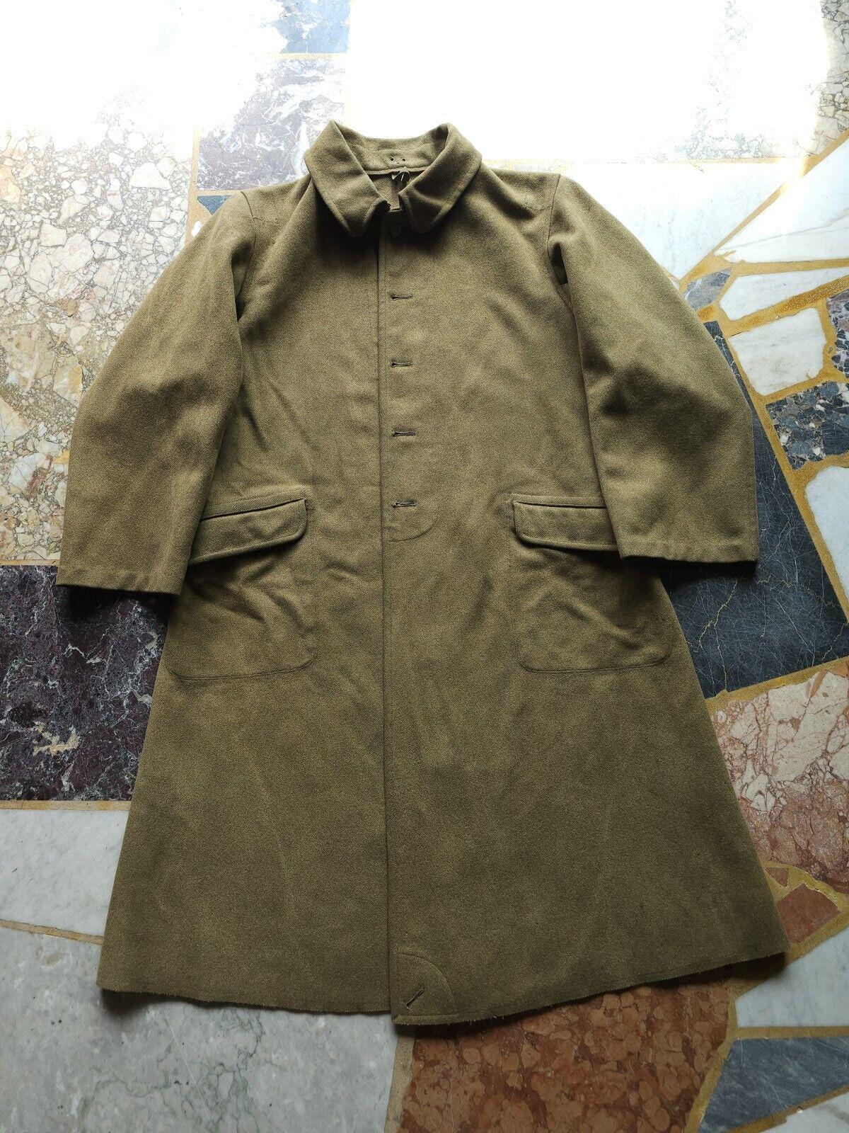 ジャケット・アウター Japan vintage wool coat military boro 1945 Vintage Imperial Japanese Army uniform Wool long coat