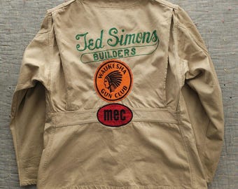 割引 Vintage Sanforized Work Smock Fisherman British Holdfast 50s トップス