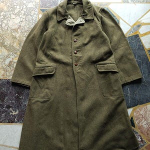 ジャケット・アウター 1940s Japanese Vintage Military Coat Vintage 1940s WW2 Imperial Japanese Army Wool Overcoat